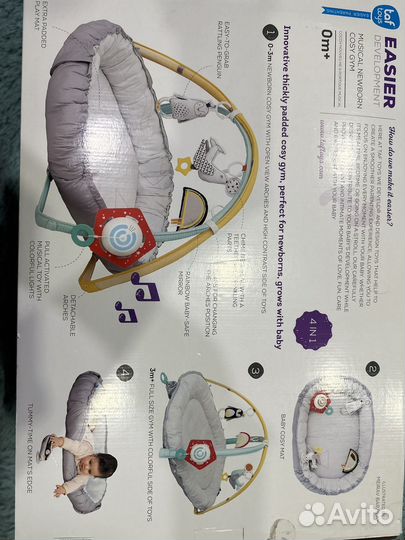 Развивающий коврик музыкальный