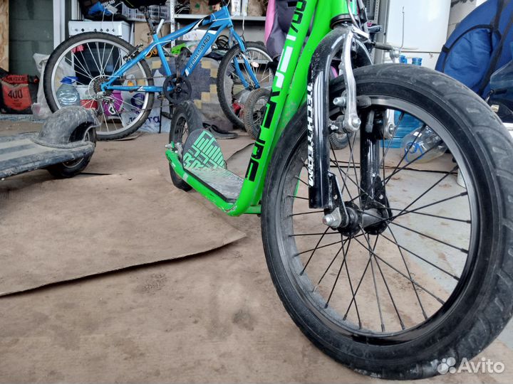 Самокат детский двухколесный бу