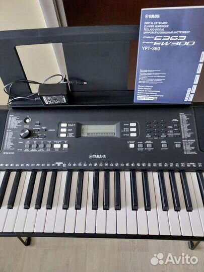 Синтезатор yamaha psr e363