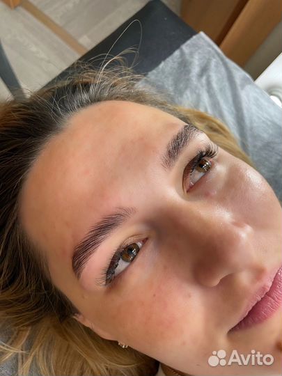 Ламинирование бровей и ресниц,архитектура бровей