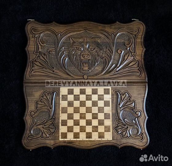 Нарды резные 