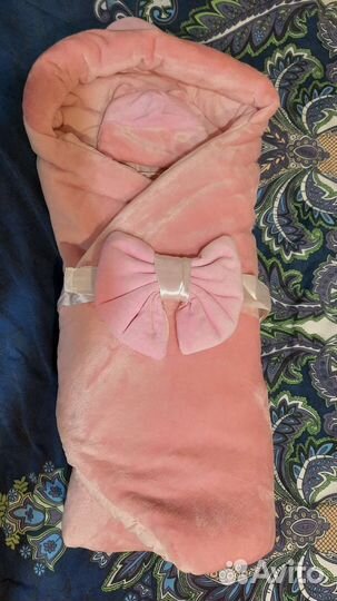 Конверт на выписку для девочки зима