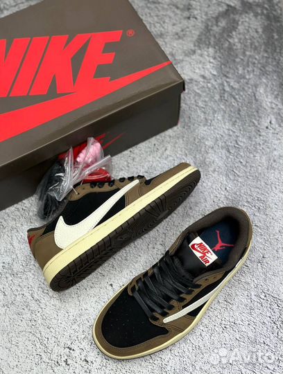 Кроссовки Nike Air Jordan 1 low x travis scott