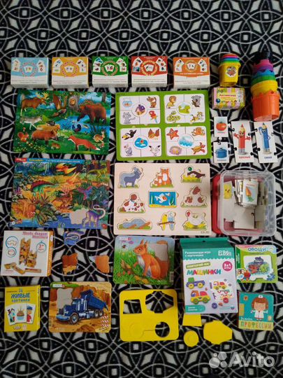 Пакет развивающих игрушек от 100