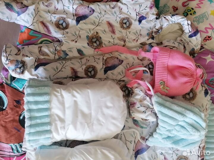 Детские вещи пакетом для девочек 56-68