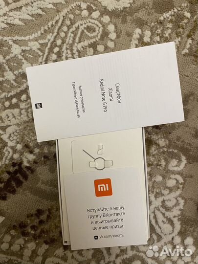 Телефон Xiaomi Redmi note 6 pro