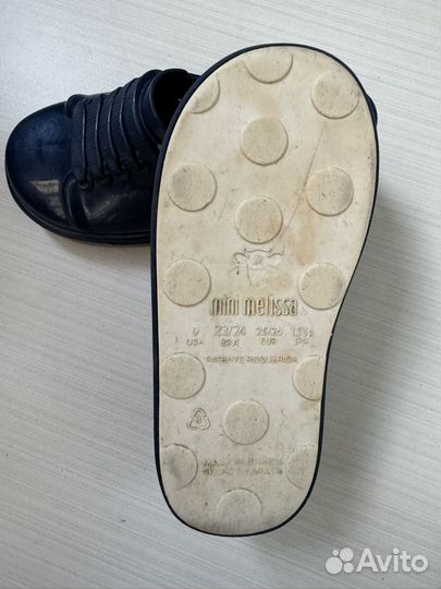 Кеды кроссовки mini melissa