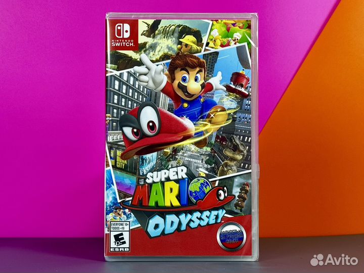 Super Mario Odyssey (new, Nintendo Switch)