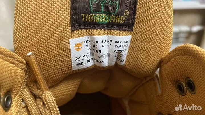 Мужские ботинки Timberland Euro Hiker