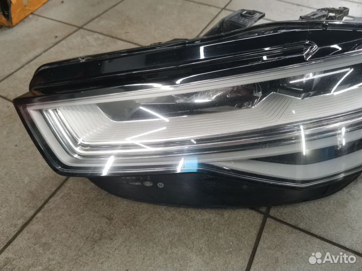 Audi a6 c7 рестайлинг фара левая fulled бу