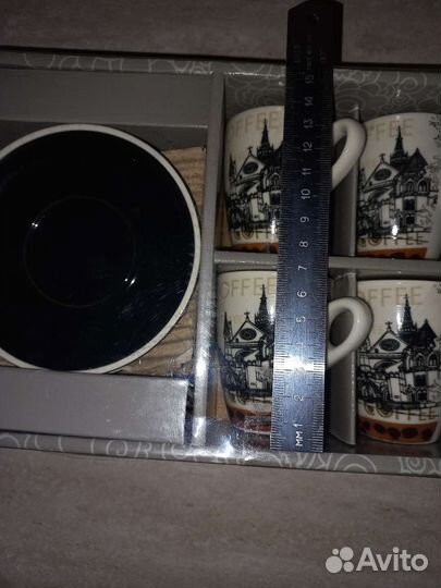 Кофейный сервиз 6 чашек