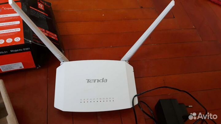 Dsl роутер tenda