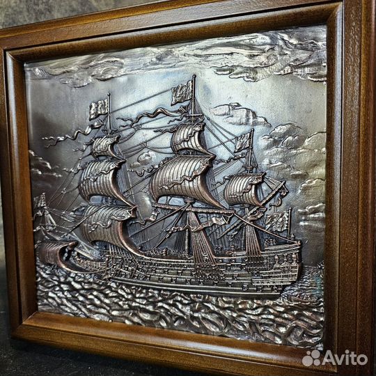 Кубки корабли Фрегат, в футляре