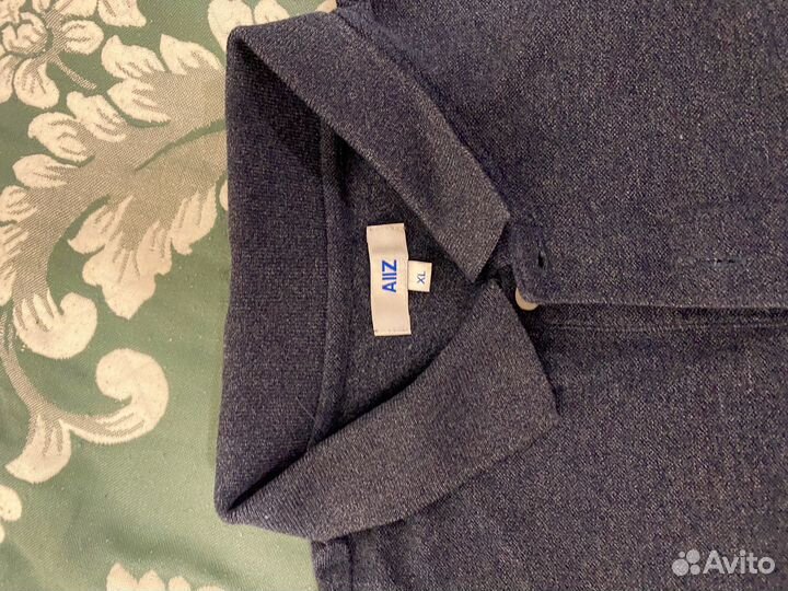 Поло синее AZ