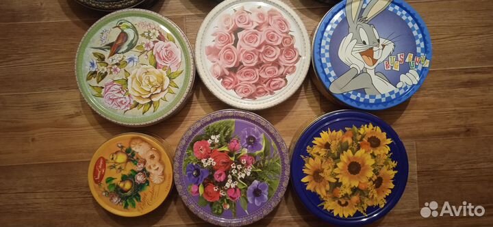 Жестяные коробочки, банки