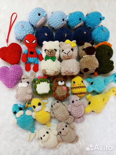 Вязаные игрушки ручной работы