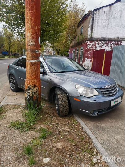 Chrysler Sebring 2.7 AT, 2007, битый, 186 000 км