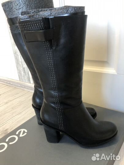 Зимние женские сапоги 38 натуральная кожа