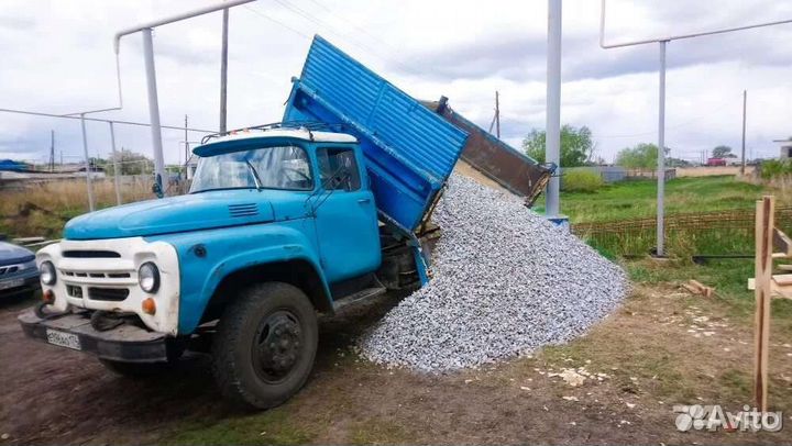 Песок, щебень, чернозем