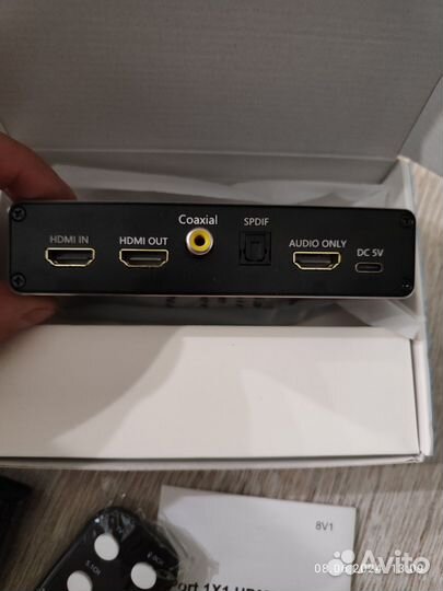 Конвертор Hdmi dolby atmos ps5