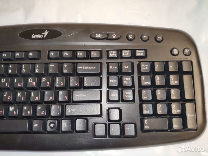 Клавиатура Genius kb 600 беспроводная, с нюансом