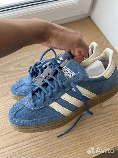 Кеды adidas spezial голубые новые с биркой