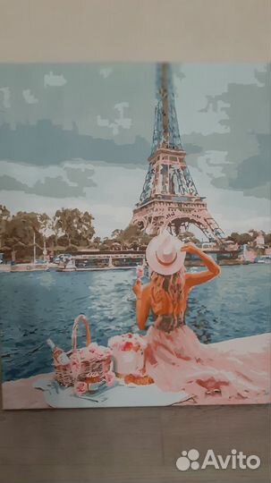 Картина по номерам, готовая