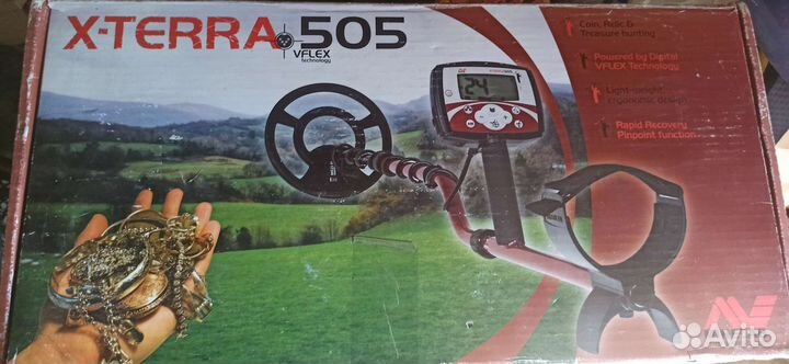 Металлоискатель minelab x-terra 505