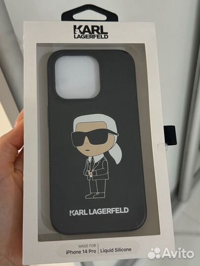 Ориг. чехол Karl Lagerfeld на 14pro