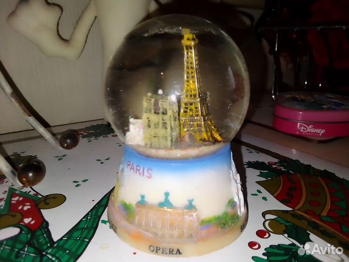 Снежный шар Париж paris opera