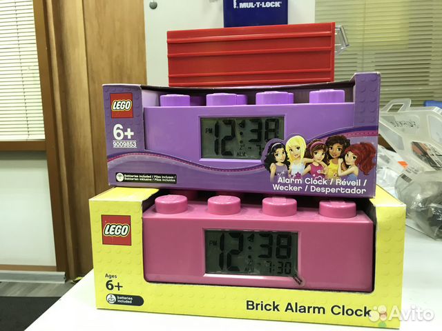 Brick alarm clock Lego 9002175 / Лего будильник купить в Москве ...