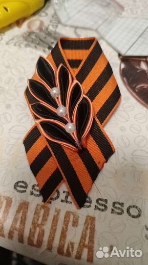 Георгиевская лента броши