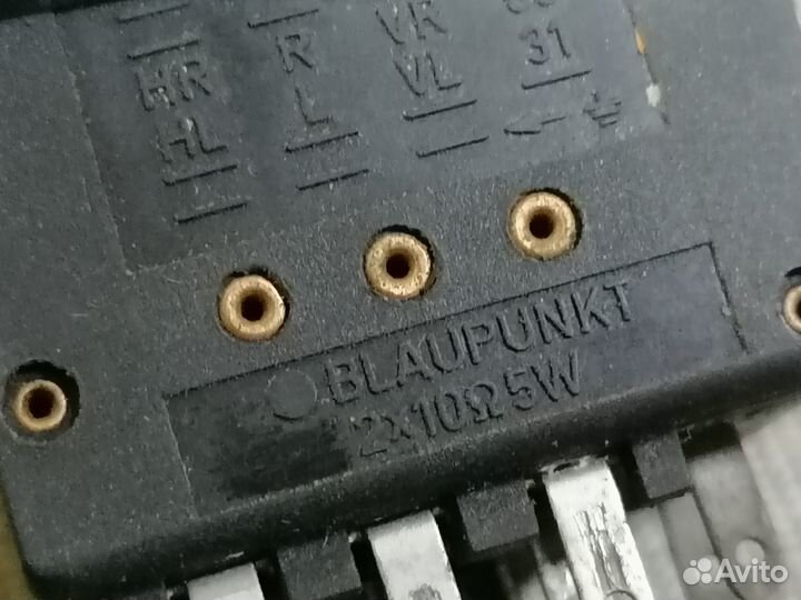 Кнопка подсветки панели приборов VW Golf II 1985г