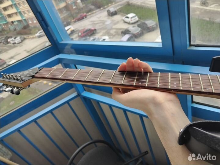 Электрогитара Cort x100 + педаль