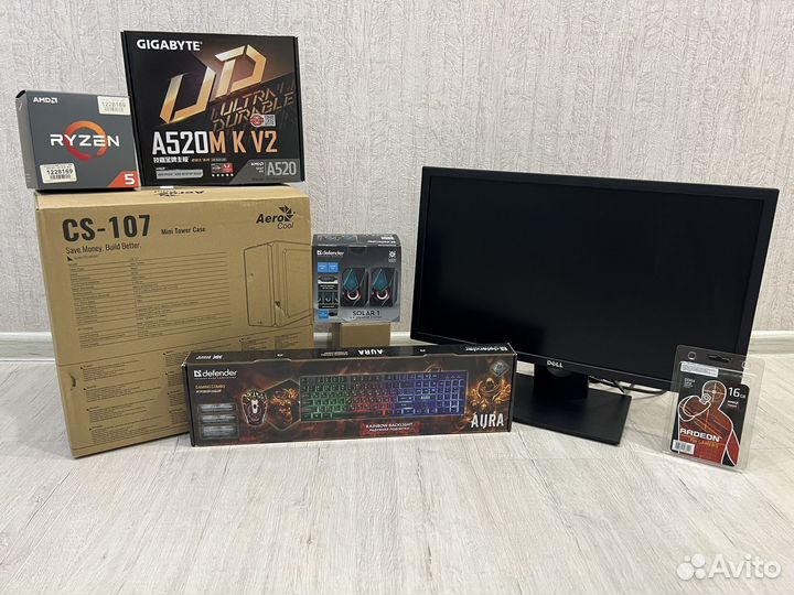 Пк в сборе Ryzen 2600 / GTX 1070 8Gb