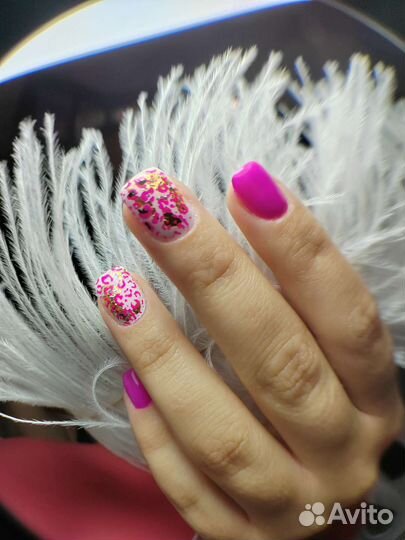 Маникюр с покрытием гель лак