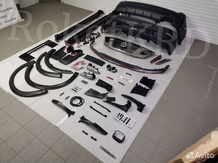 Обвес Nissan Patrol y62 Nismo Без Оптики