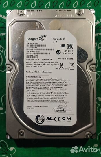 Seagate Barracuda 2tb st32000641AS