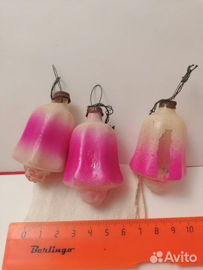 Елочные игрушки СССР 60-70г