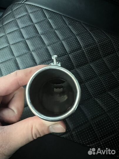 Насадка на глушитель, универсальная новая