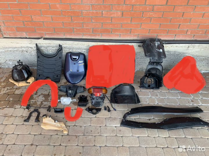 Полный разбор скутера Yamaha jog Aprio