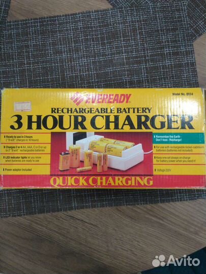 Зарядное устройство для аккумуляторных батареек