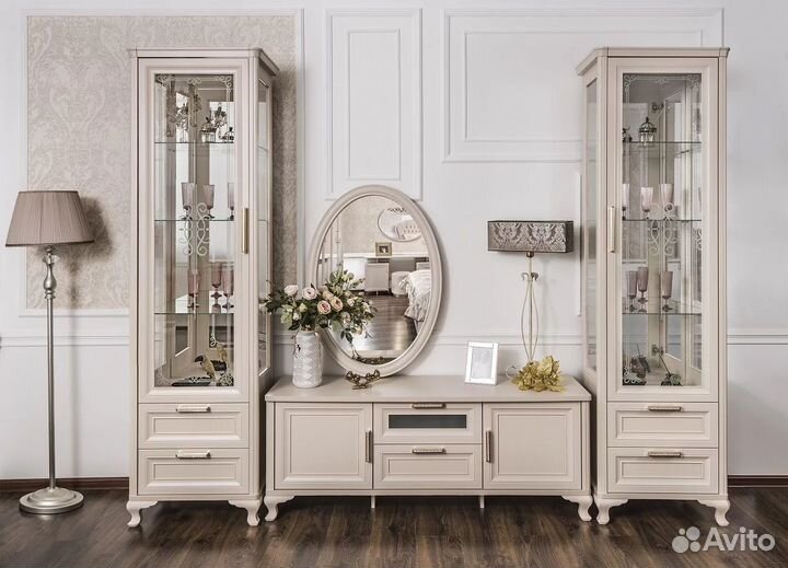 Гостиная Мокко 1+тв+1 бежевый