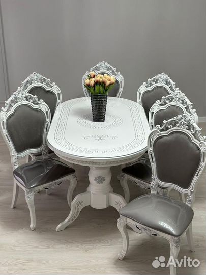 Стол Лапка / кухонный стол и стулья / Новые