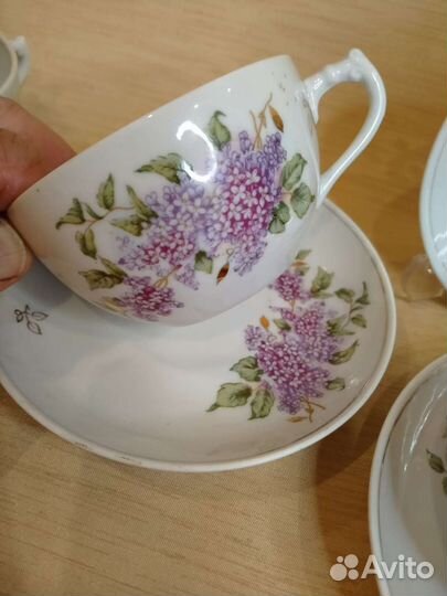 Чайные пары Сирень Дулёво