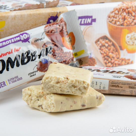 Протеиновые батончики Bombbar