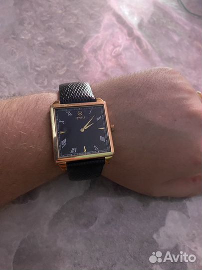 Золотые мужские часы 585