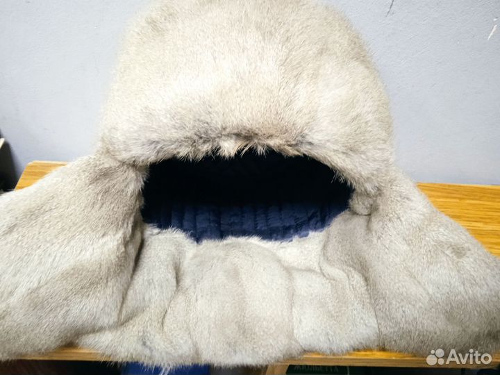 Шапка-ушанка, мех - белка, размер 56-57
