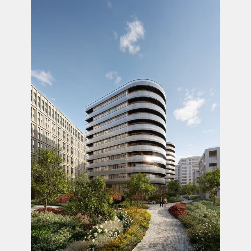 2-к. квартира, 122,6 м², 3/13 эт.