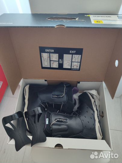 Ботинки для сноуборда женские burton supreme 36,5